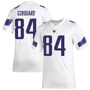 Premier Men's Jackson Girouard Washington Huskies White Replica Football Jersey